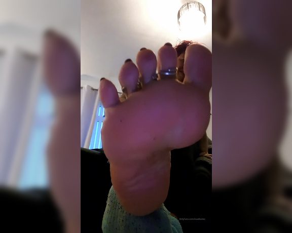 MsMaddy aka Madsoles_1 OnlyFans - Another day stinking these socks up, shhheshhh