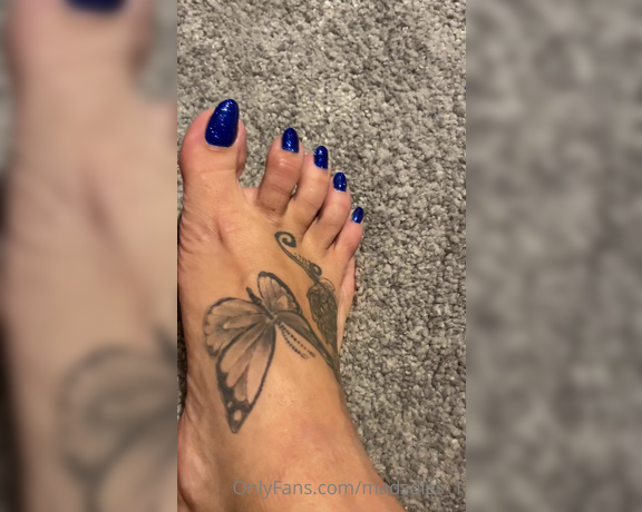 MsMaddy aka Madsoles_1 OnlyFans - Fresh manipedi This is my fav colour and my fav pedi Whats your fav colourpedi