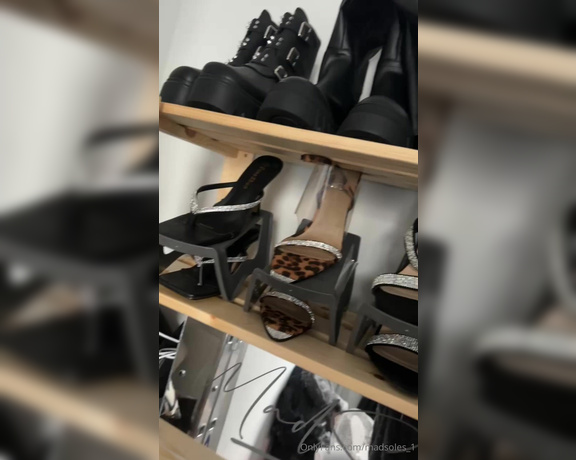 MsMaddy aka Madsoles_1 OnlyFans - Closer look at my Heel collection Which ones do you like