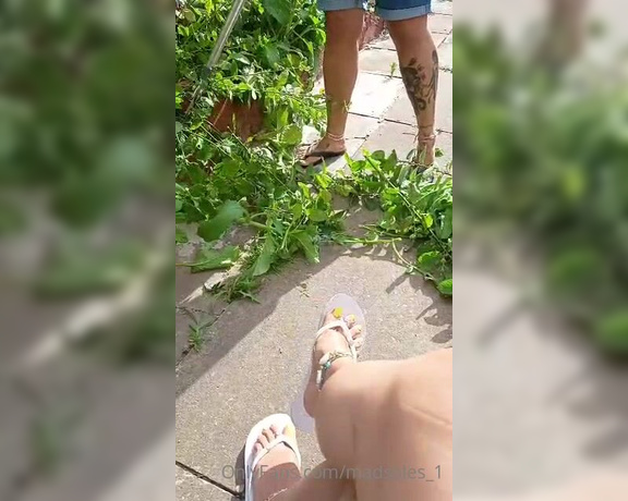 MsMaddy aka Madsoles_1 OnlyFans - When @solefulsassy watching me do my gardeningwas than helpful (Don’t think I’ve shared this one