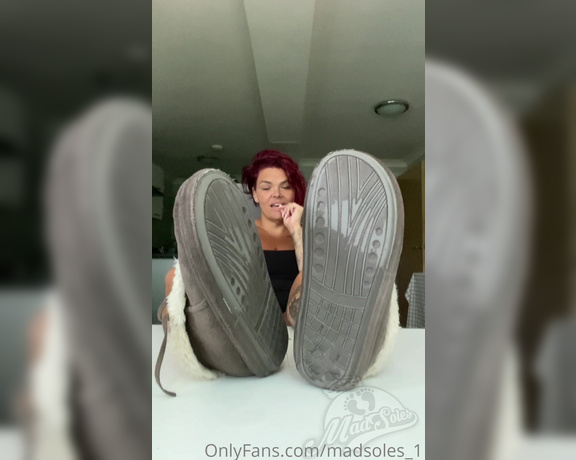 MsMaddy aka Madsoles_1 OnlyFans - Stinky feet lovers… this one is for you!