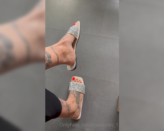 MsMaddy aka Madsoles_1 OnlyFans - I like know you love the slap and dangle of those sexy mules