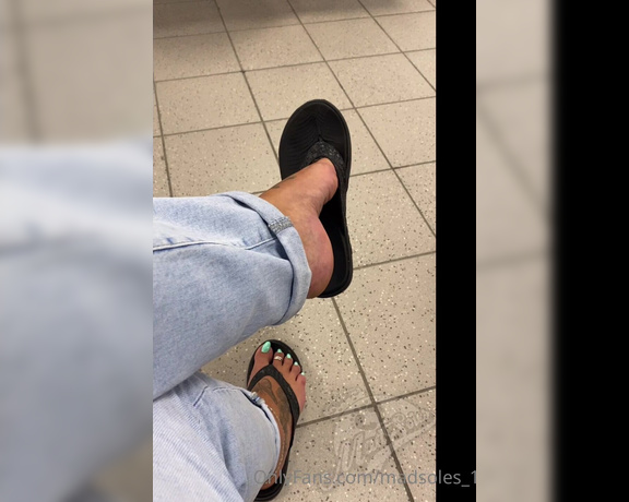 MsMaddy aka Madsoles_1 OnlyFans - Little airport dangle… Patiently waiting to get on the plane to see @solefulsassy Would you be