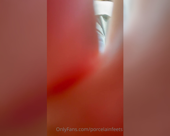 Porcelain Goddess aka Porcelainfeets OnlyFans - POV im crushing you because I caught you sneaking in my room again I can not tolerate such bad beha