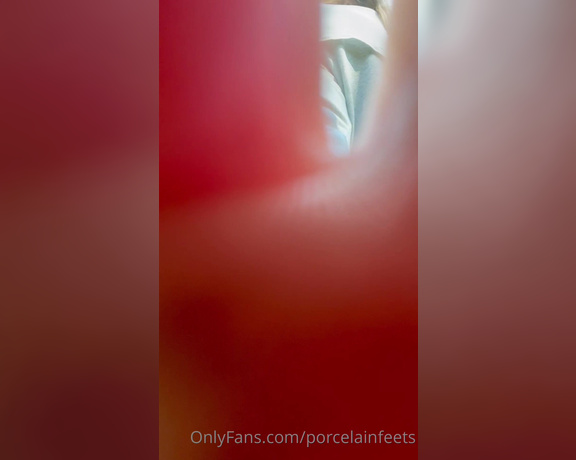 Porcelain Goddess aka Porcelainfeets OnlyFans - POV im crushing you because I caught you sneaking in my room again I can not tolerate such bad beha