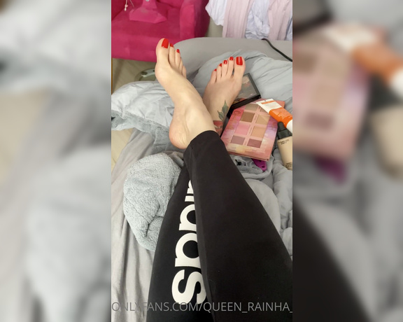 Queen Rainha aka Queen_rainha_ OnlyFans - Long Toes Symmetry I love my foot Dedos longos Simetria Eu amo meus