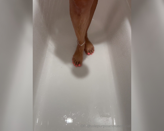 Sole Purpose Texas Feet aka Solepurposetexasofficial Onlyfans - Fuck me in the shower