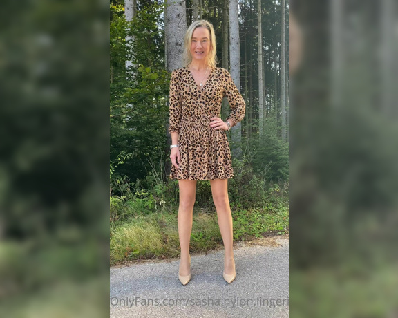 Sasha Nylon Lingerie aka Sashanylonlingerie OnlyFans - Wildktzchen wartet darauf erlegt zu werden