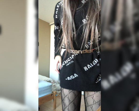 Tina aka Reigntina OnlyFans - Gucci tights are so cute on my ass