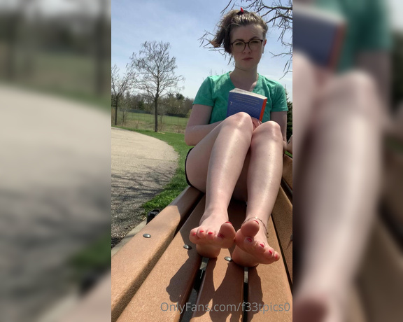 Freckled Feet aka Freckled_feet OnlyFans - What would you do if you passed me at the park