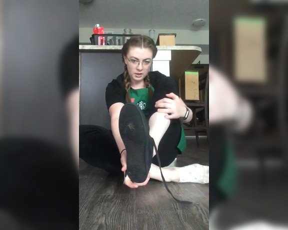 Freckled Feet aka Freckled_feet OnlyFans - A little barista role play )