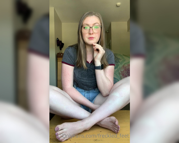 Freckled Feet aka Freckled_feet OnlyFans - Important PSA please watch Consent and boundaries are INCREDIBLY important to me I have been in num