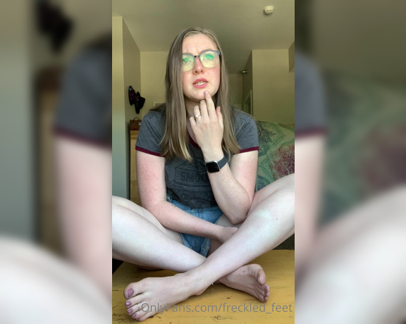 Freckled Feet aka Freckled_feet OnlyFans - Important PSA please watch Consent and boundaries are INCREDIBLY important to me I have been in num