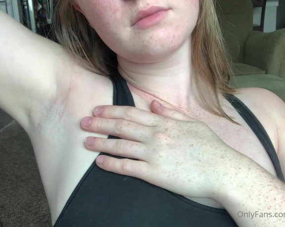 Freckled Feet aka Freckled_feet OnlyFans - This is for my armpit lovers out there 2