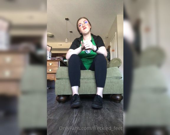 Freckled Feet aka Freckled_feet OnlyFans - A little barista findomme roleplay