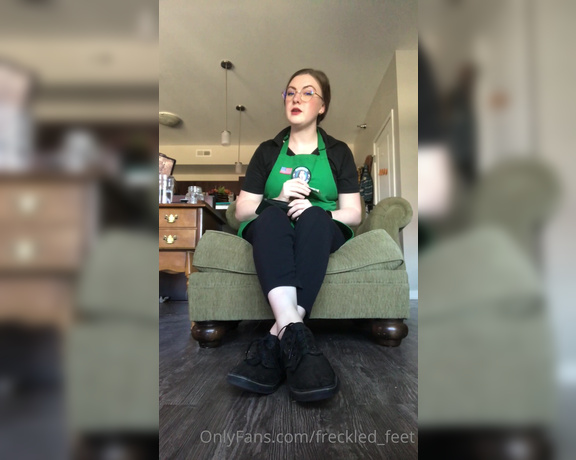 Freckled Feet aka Freckled_feet OnlyFans - A little barista findomme roleplay