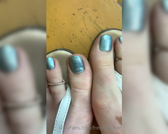 Freckled Feet aka Freckled_feet OnlyFans - How do we feel about the new color I love it!