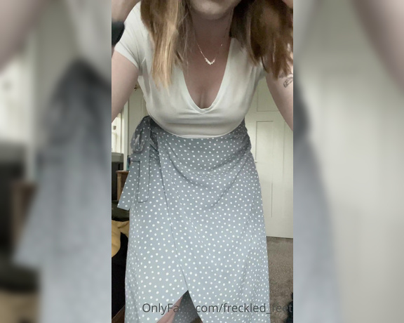 Freckled Feet aka Freckled_feet OnlyFans - Celebrated my man’s birthday yesterday! Here’s the outfit he chose 10