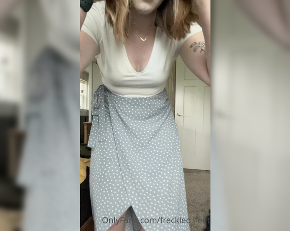 Freckled Feet aka Freckled_feet OnlyFans - Celebrated my man’s birthday yesterday! Here’s the outfit he chose 10