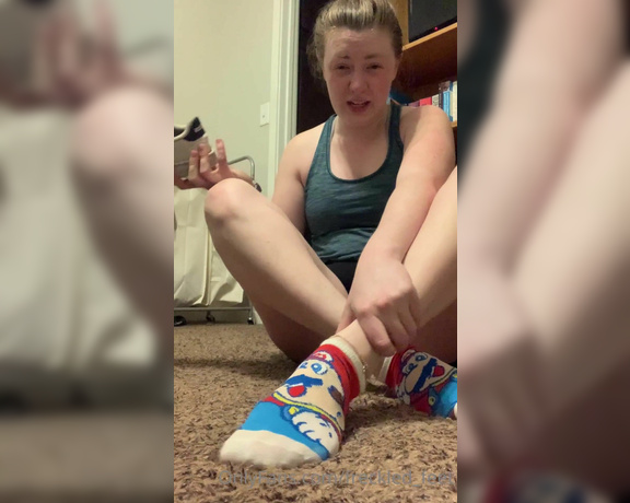 Freckled Feet aka Freckled_feet OnlyFans - Impromptu sweaty shoesock strip with some light self worship at the end! Happy Mar10 day everyone!