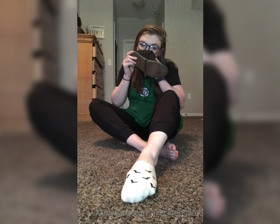 Freckled Feet aka Freckled_feet OnlyFans - Ever wondered what a baristas shoessocks smell like after a shift Well, lemme tell you