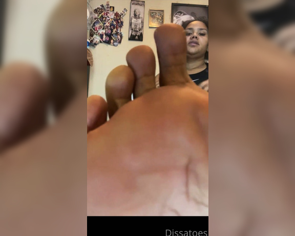 Dissa aka Dissatoes OnlyFans - Who’s my bitch that’s gonna clean my shoes and lick my feet when I say so !