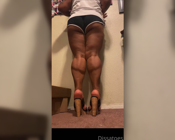 Dissa aka Dissatoes OnlyFans - Would You like to see more of my calves and legs and soles