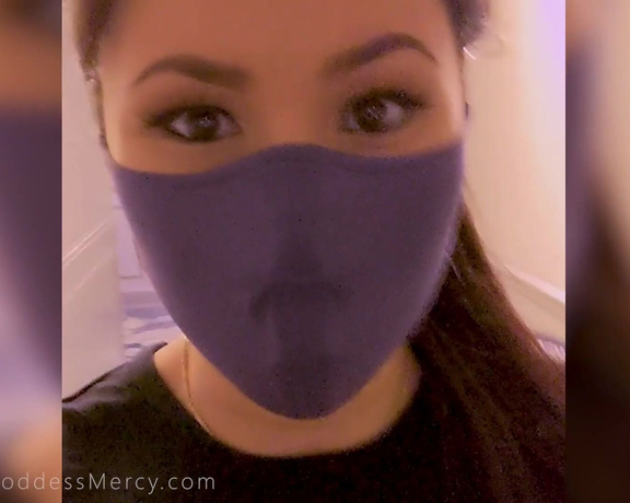 Goddess Mercy aka Worshipgoddessmercy OnlyFans - Turns out theres so many fun ways to make disgusting masks for losers hahahaha God these are so