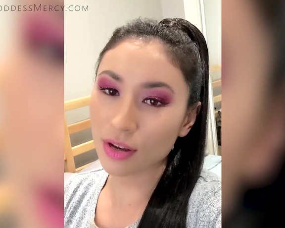 Goddess Mercy aka Worshipgoddessmercy OnlyFans - Ive actually sent this video to about 6 of my girlfriends lmao Its like they say a video of