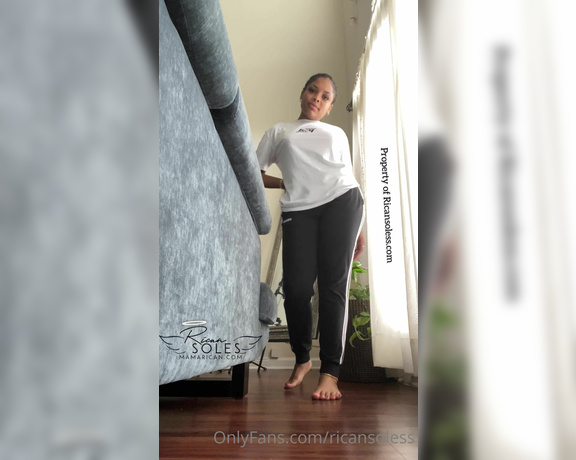 Mama Rican aka Ricansoless OnlyFans - Enjoy this video that was specially requested & paid for with tips by one of my fans Barefoot in