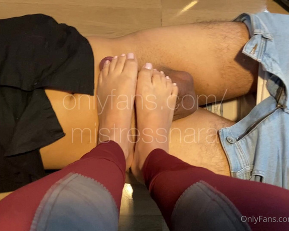 Mistress Nara Neveu aka Mistressnara OnlyFans - On the day we recorded the footjob video after the equestrian training (available for buy by DM), I