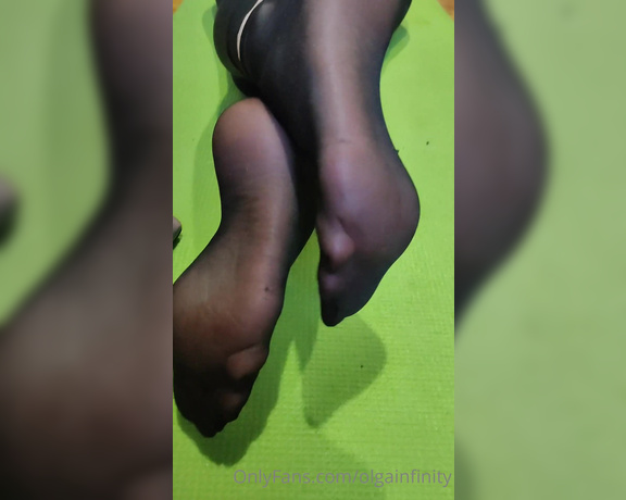 Olga Infinity aka Olgainfinity OnlyFans - Perfect view to jerk off on nylons soles 1