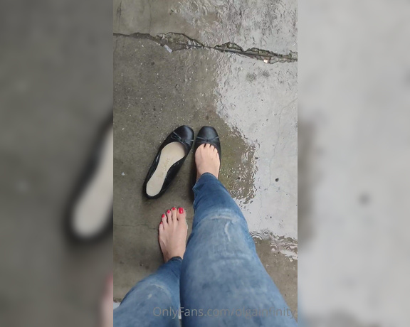 Olga Infinity aka Olgainfinity OnlyFans - I was caught downpour