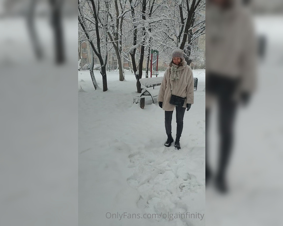 Olga Infinity aka Olgainfinity OnlyFans - This is our winter