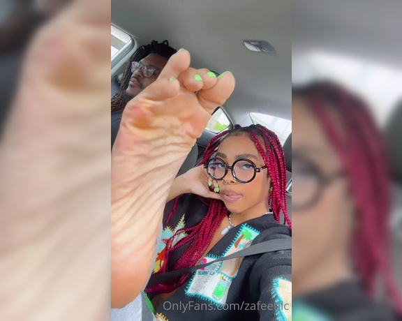 Zafeet aka Zafeetllc OnlyFans - Car foot concerts goes likeeeee 2