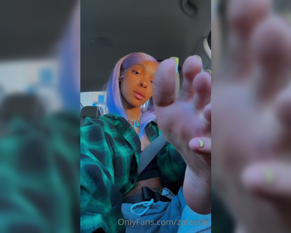 Zafeet aka Zafeetllc OnlyFans - The sexiest car and soles combo 1