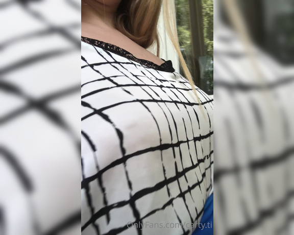 Carty aka Cartyti OnlyFans - Sexy top without bra