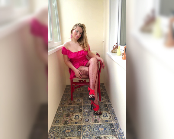 Carty aka Cartyti OnlyFans - Full video for my subscribers enjoy sexy pantyhose and beautiful dress