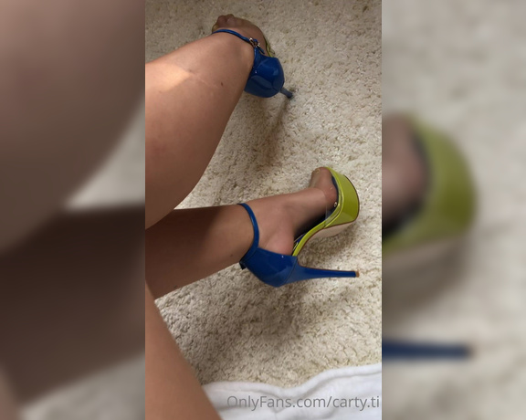Carty aka Cartyti OnlyFans - Yesss super sexy hight heels and tan pantyhose