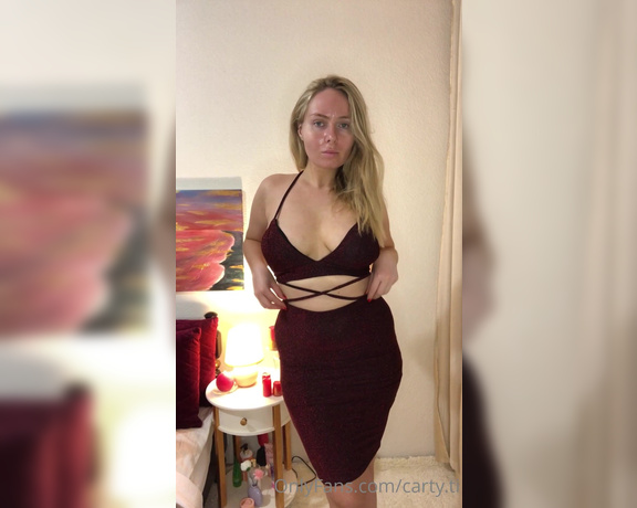 Carty aka Cartyti OnlyFans - Tease in new sexy outfit