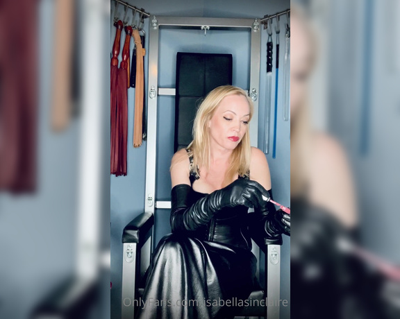 Isabella Sinclaire aka Isabellasinclaire OnlyFans - Another from Quarantine Series of training videos March 14, 2020  One of the regular slaves Ive