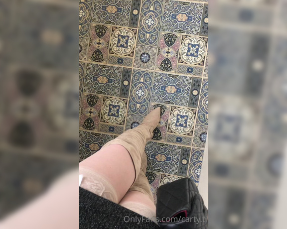 Carty aka Cartyti OnlyFans - For my boots lovers sexy walking