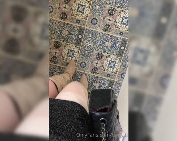 Carty aka Cartyti OnlyFans - For my boots lovers sexy walking
