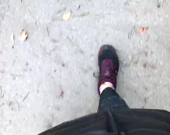 Janet Mason aka Janetmasonfeet OnlyFans - POV Workout Shoes, Walking to the Gym