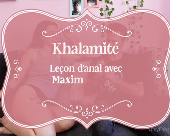 Khalamité aka Khalamite OnlyFans - Leon dAnal avec @maxime horns Je nen avais pas fait depuis 1 an et demi!! Tip 30$ et je tenv