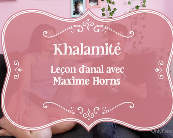 Khalamité aka Khalamite OnlyFans - Leon dAnal avec @maxime horns Je nen avais pas fait depuis 1 an et demi!! Tip 30$ et je tenv