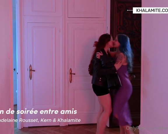 Khalamité aka Khalamite OnlyFans - NOUVEAU TRIO AVEC DES STARS DE PORNHUB 26min de vido avec @madelainerousset & @kern ostrova Tip 1