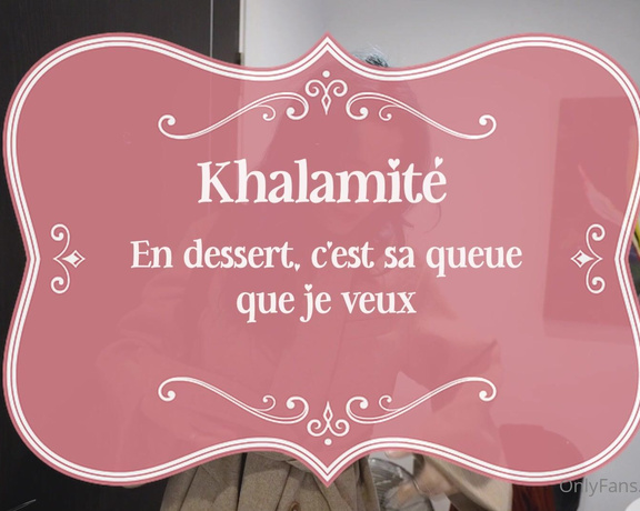 Khalamité aka Khalamite OnlyFans - JE PARS EN VACANCES AVEC MON COLLGUE, A TOURNE BIEN Tip 15$ seulement et je tenvoie la vido