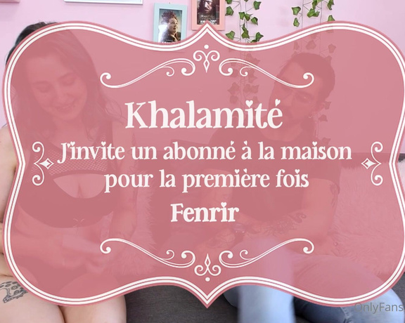 Khalamité aka Khalamite OnlyFans - JAI INVIT UN ABONN A LA MAISON POUR BAISER 13 min de baise intense avec @fenrir ba Tip 20$ et