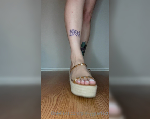 Pinky Perfect aka Pinkyyperfect OnlyFans - Showing off new shoes is my fav